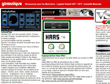 Tablet Screenshot of gtrmusique.com